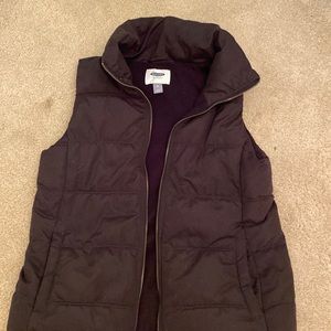 black old navy vest